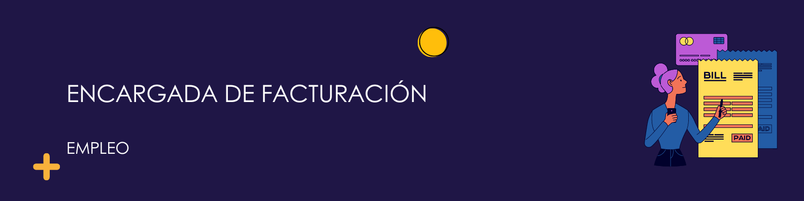 Encargada de facturación