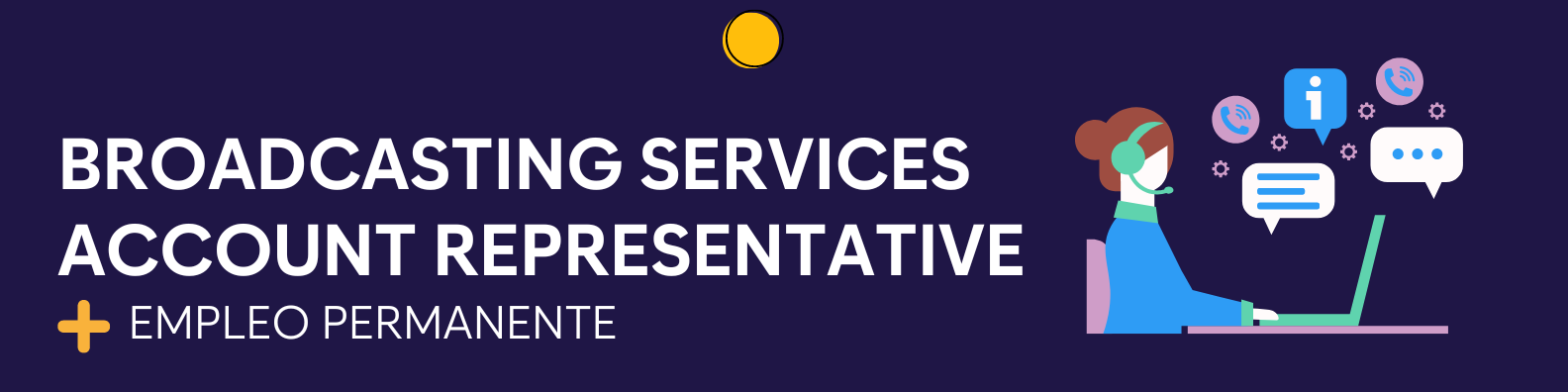 Be part of our broadcasting services account - $500 Hiring Bonus + Awesome Commissions!