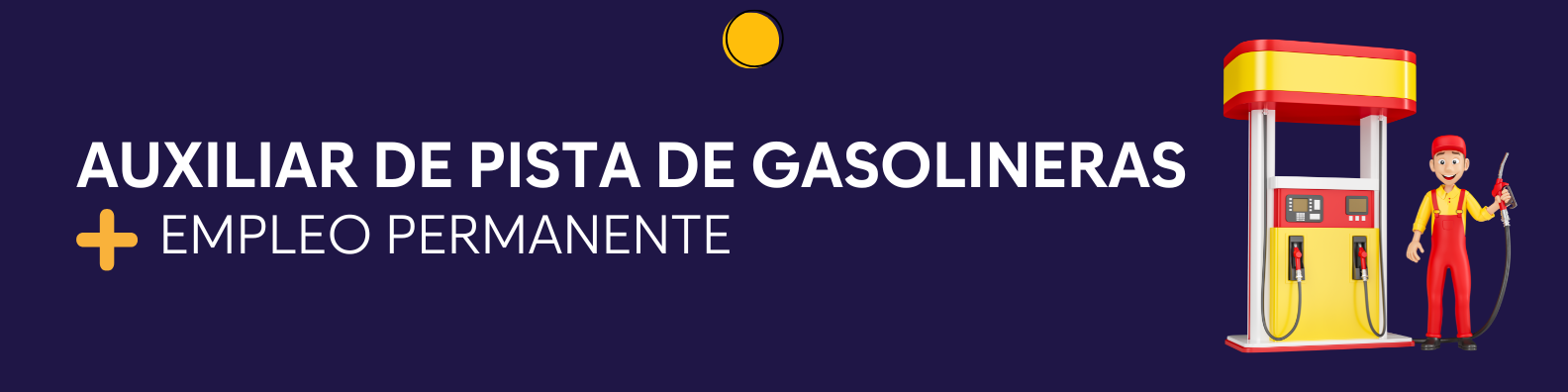 Auxiliar de pista de gasolineras 