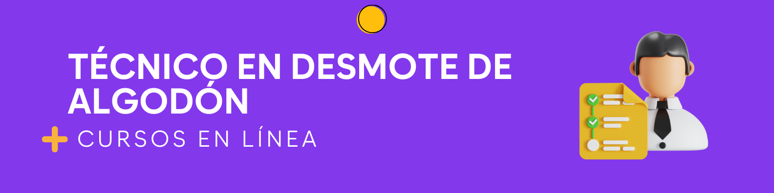 Técnico en desmote de algodón