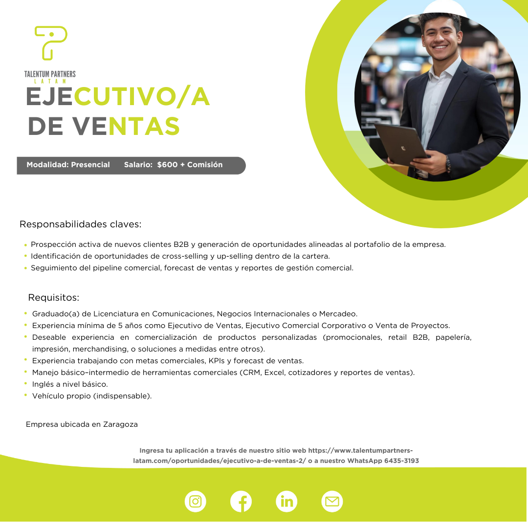 EJECUTIVO-A DE VENTAS