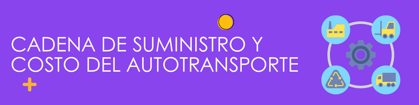 Cadena de suministro y costo del autotransporte