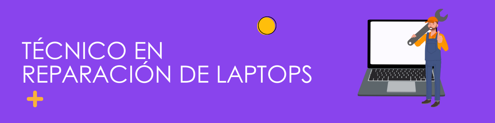 Técnico en reparación de laptops