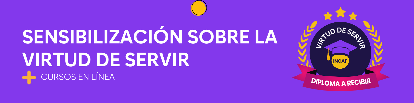 Sensibilización sobre la virtud de servir